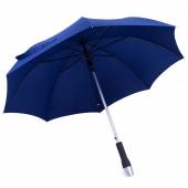 Umbrela cu maner din inox, albastra
