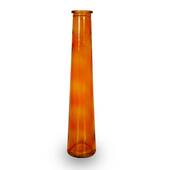 Vaza decorativa din sticla, portocaliu