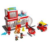 LEGO DUPLO, statie de pompieri cu elicopter