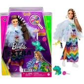 Papusa Barbie Extra, Rochie Curcubeu