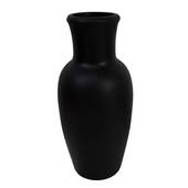 Vaza neagra din ceramica, Countryfield, 27 cm