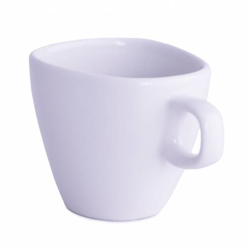Ceasca de cafea, din ceramica, alba, 100 ml