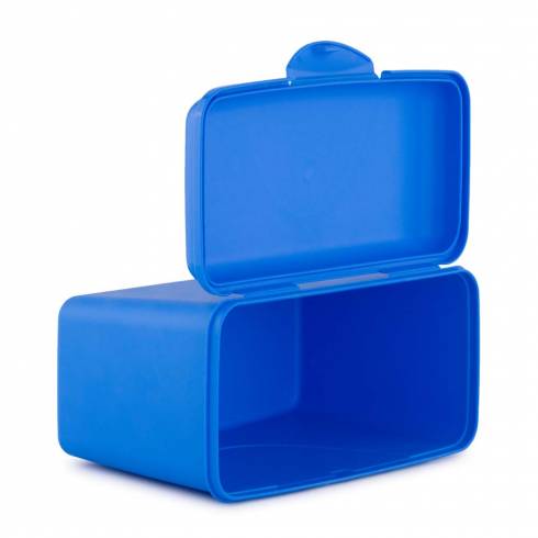 Cutie pentru depozitare, cu capac, albastra
