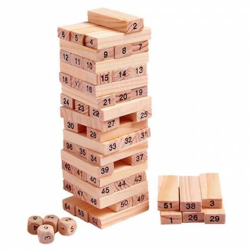 Joc Turnul Instabil, din lemn