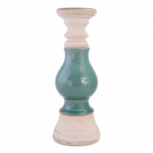 Sfesnic ZD Trading, din ceramica, verde-crem