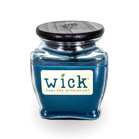 Lumanare parfumata wick, albastra