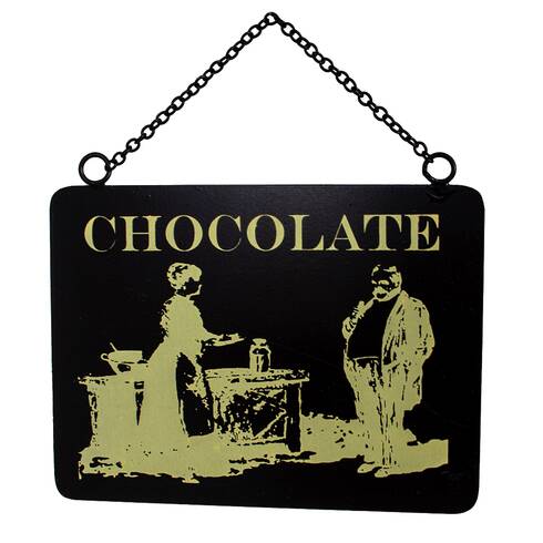 Placuta decorativa cu mesaj - Chocolate