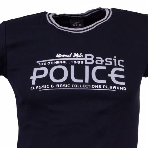Tricou POLICE negru